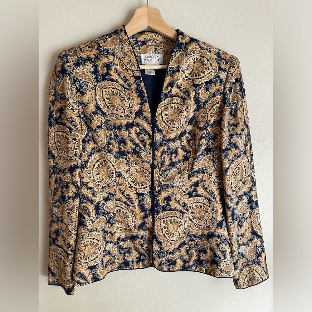 Adrianna papell 6 silk ✨♥️☀️